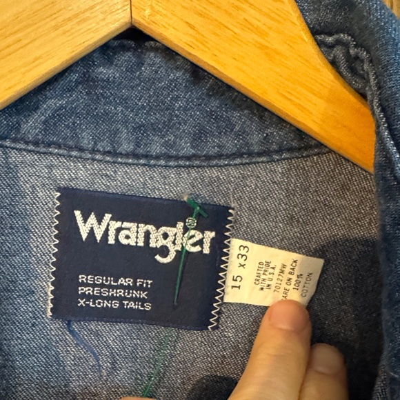 Wrangler Jean Denim Shirt - Picture 3 of 3